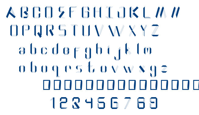 Rodriguez_Geometric Paper font